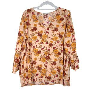 RusttyDustty NWT Size XXL Bohemia Peasant Blouse V-neck Crochet
